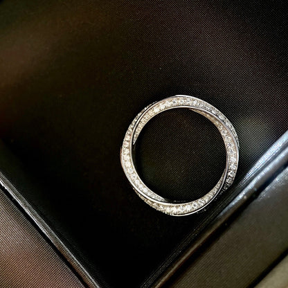 [⭐JeweliWhal]SPIRAL DIAMOND RING