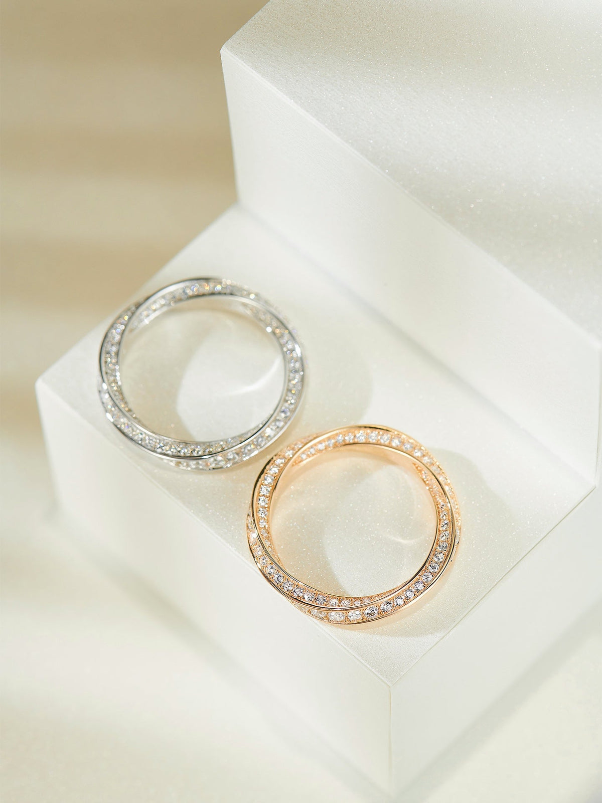 [⭐JeweliWhal]SPIRAL DIAMOND RING