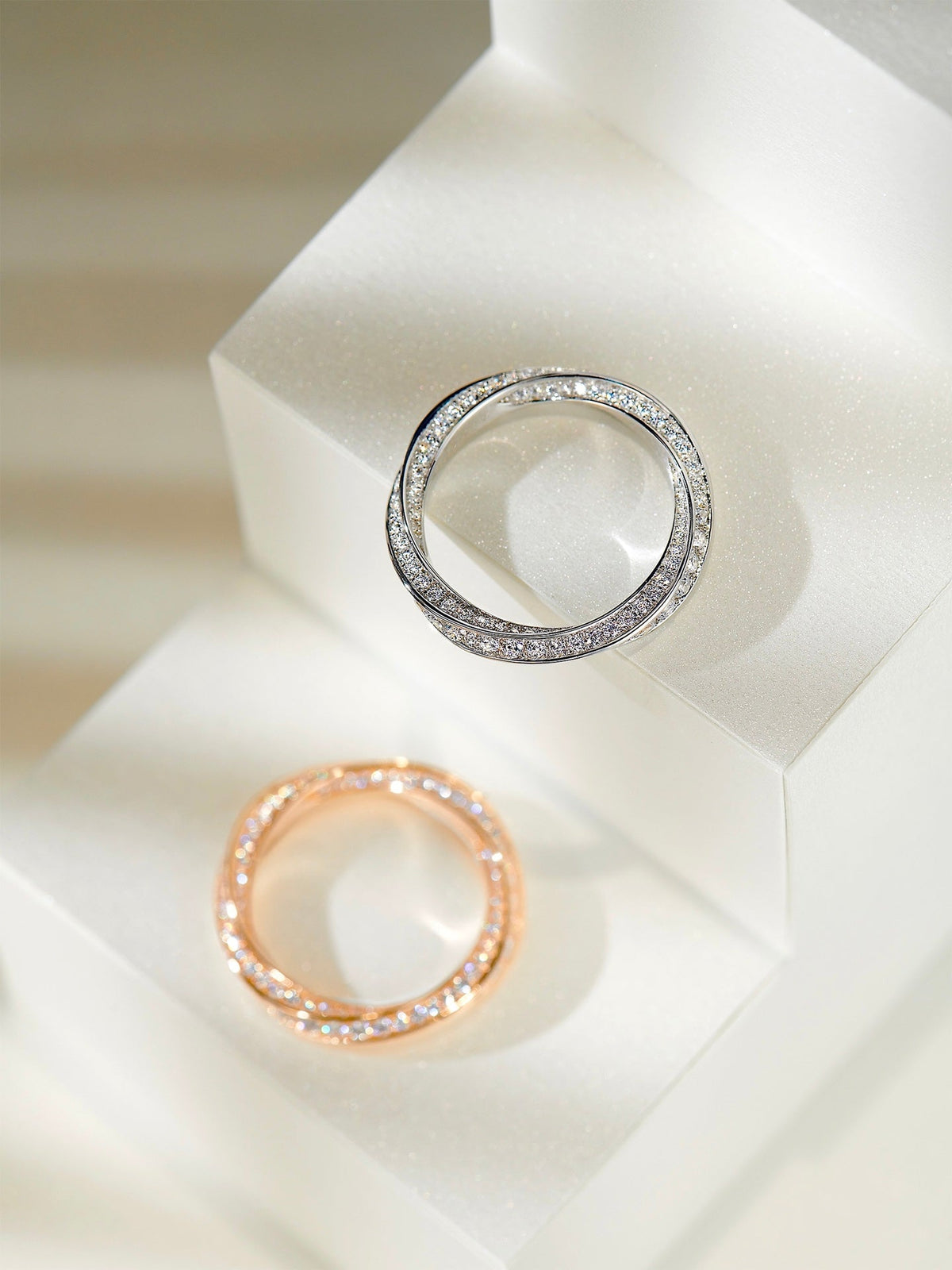 [⭐JeweliWhal]SPIRAL DIAMOND RING