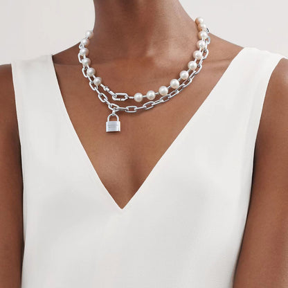 [⭐JeweliWhal]HARDWEAR PEARL WRAP NECKLACE