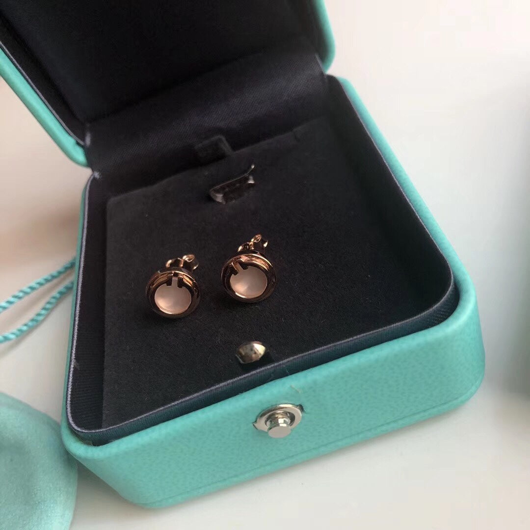 [⭐JeweliWhal]PEARL CIRCLE EARRINGS MOTHER