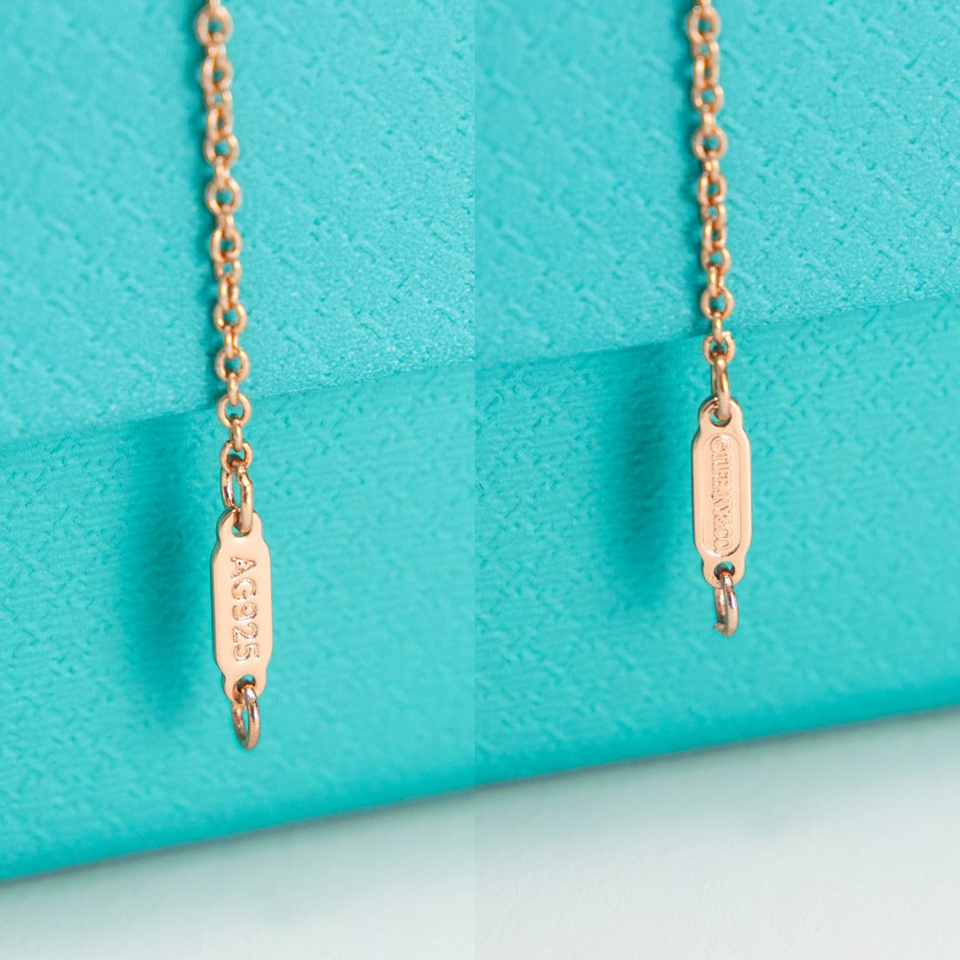 [⭐JeweliWhal]RIBBON NECKLACE BOW PENDANT DIAMOND CHARM CHAIN