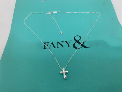 [⭐JeweliWhal]CROSS PENDANT MINI BARE CROSS NECKLACE