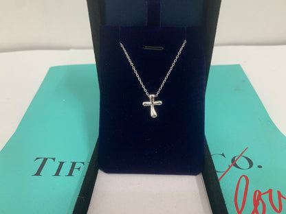 [⭐JeweliWhal]CROSS PENDANT MINI BARE CROSS NECKLACE