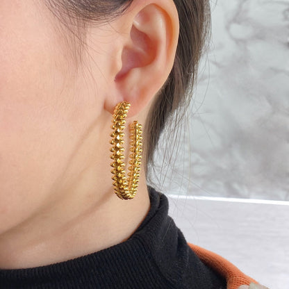 [⭐⭐JeweliWhal]CLASH ラージフープピアス