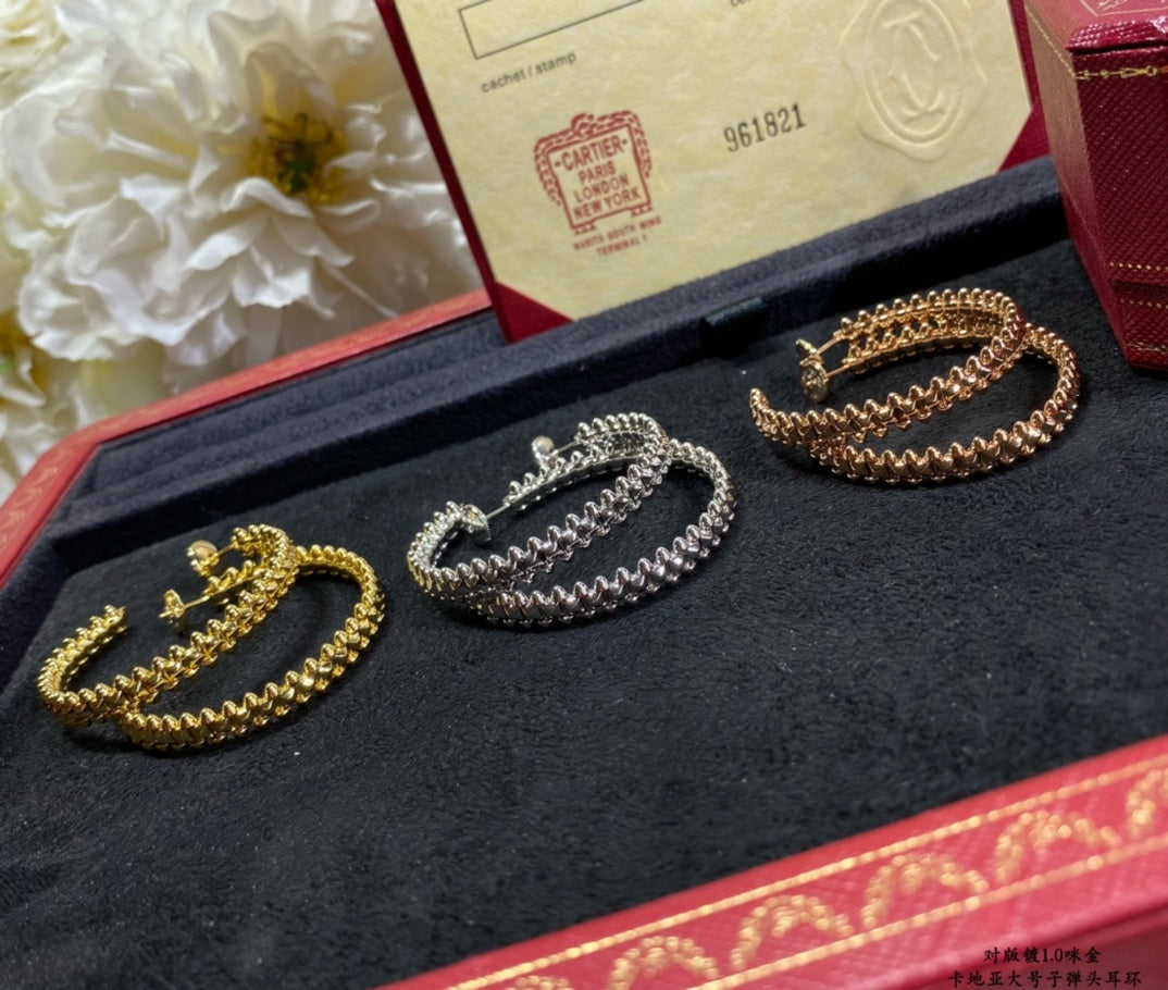 [⭐⭐JeweliWhal]CLASH ラージフープピアス