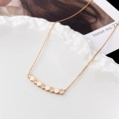 [⭐⭐JeweliWhal]BEE MY LOVE DIAMOND NECKLACE