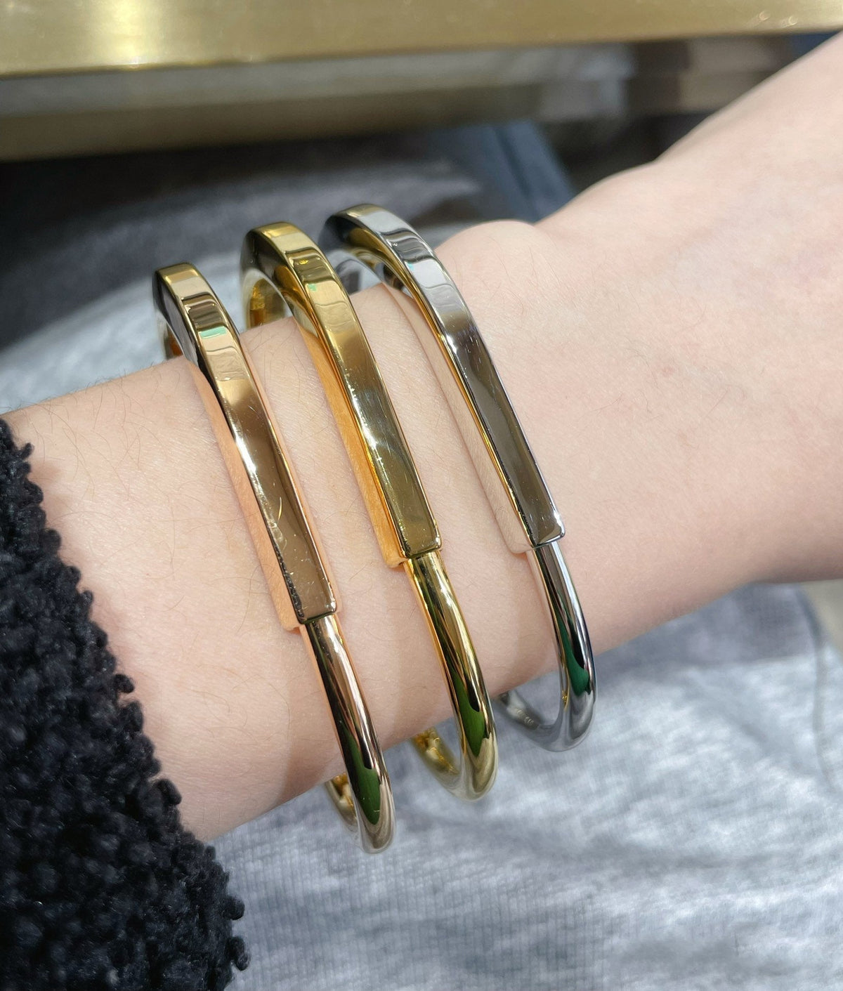 [⭐JeweliWhal]ロックブレスレット