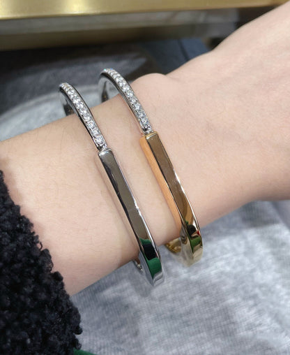 [⭐JeweliWhal]LOCK BRACELET DIAMOND