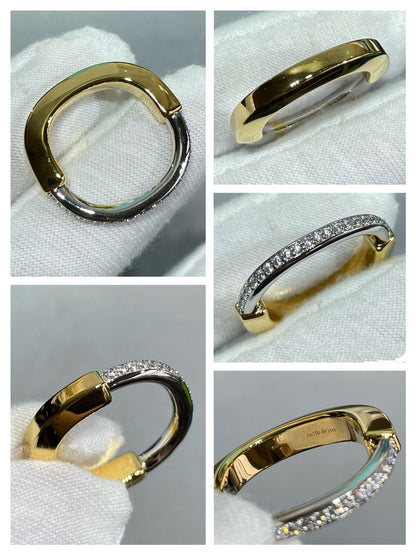 [⭐JeweliWhal]LOCK DIAMOND RING