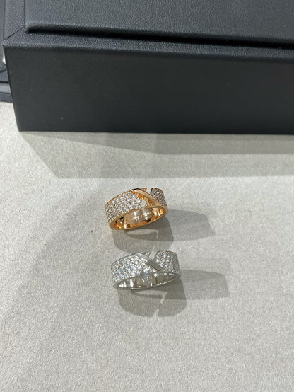 [⭐⭐JeweliWhal]LIENS EVIDENCE  DIAMOND PAVED RING