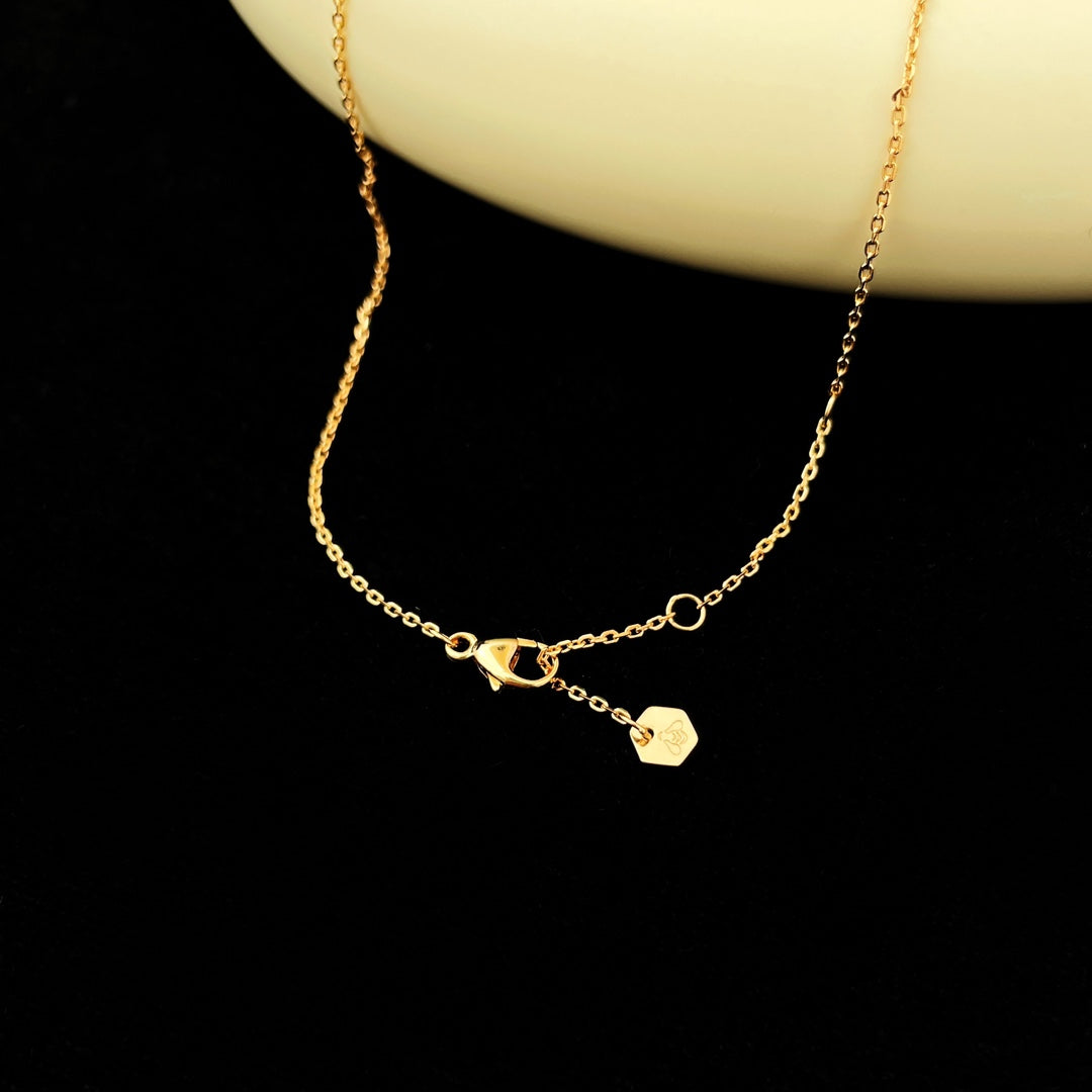 [⭐⭐JeweliWhal]BEE MINI PEDANT DIAMOND NECKLACE