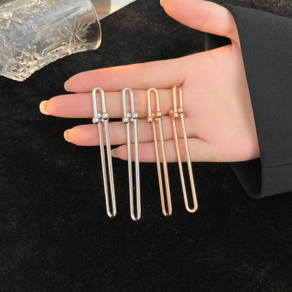 [⭐JeweliWhal]HARDWEAR LONG DROP EARRINGS