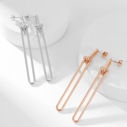 [⭐JeweliWhal]HARDWEAR LONG DROP EARRINGS