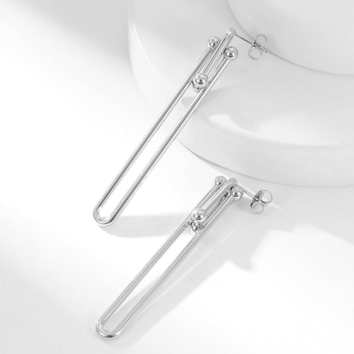 [⭐JeweliWhal]HARDWEAR LONG DROP EARRINGS