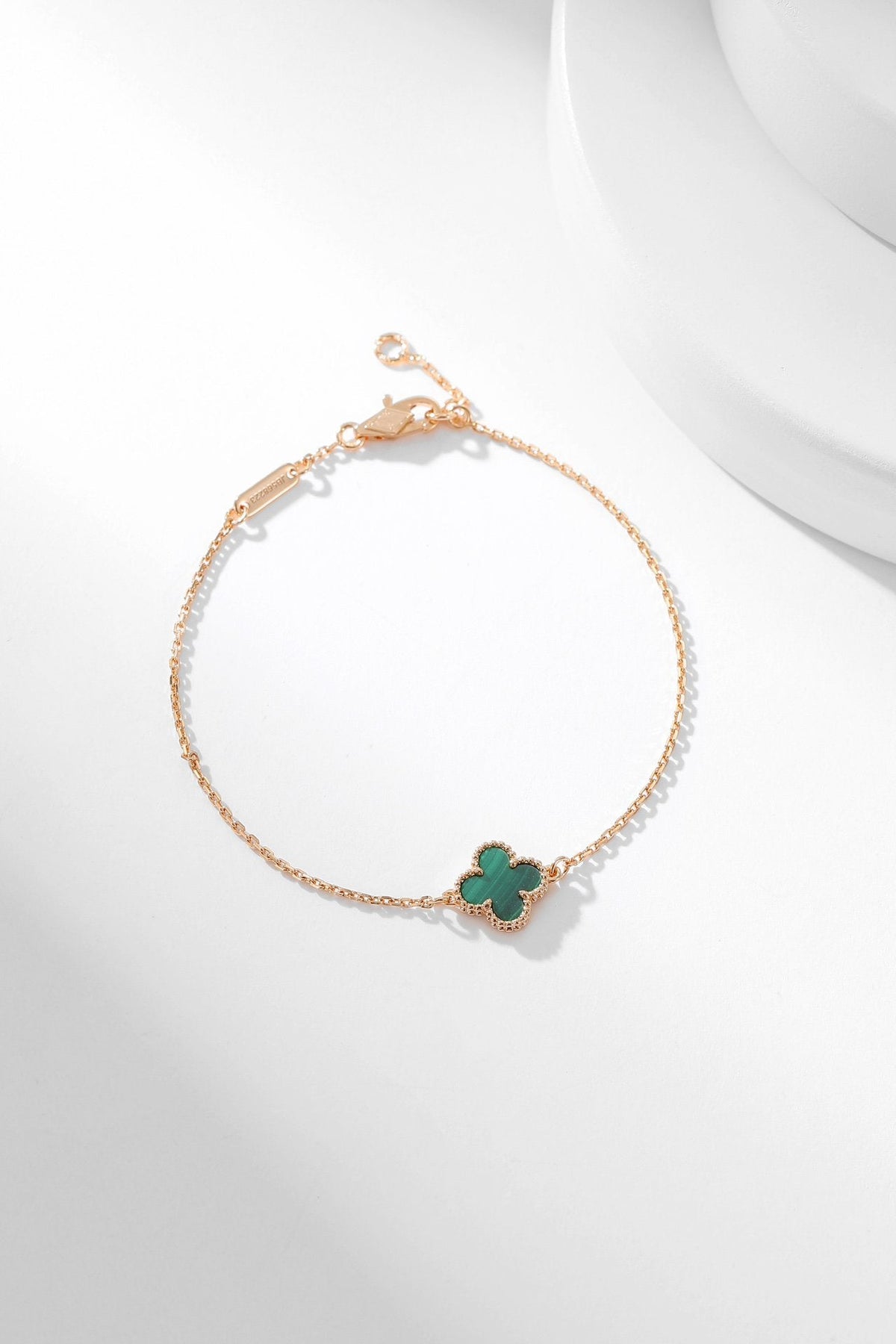 [⭐⭐JeweliWhal]CLOVER BRACELET MALACHITE 1 MOTIF