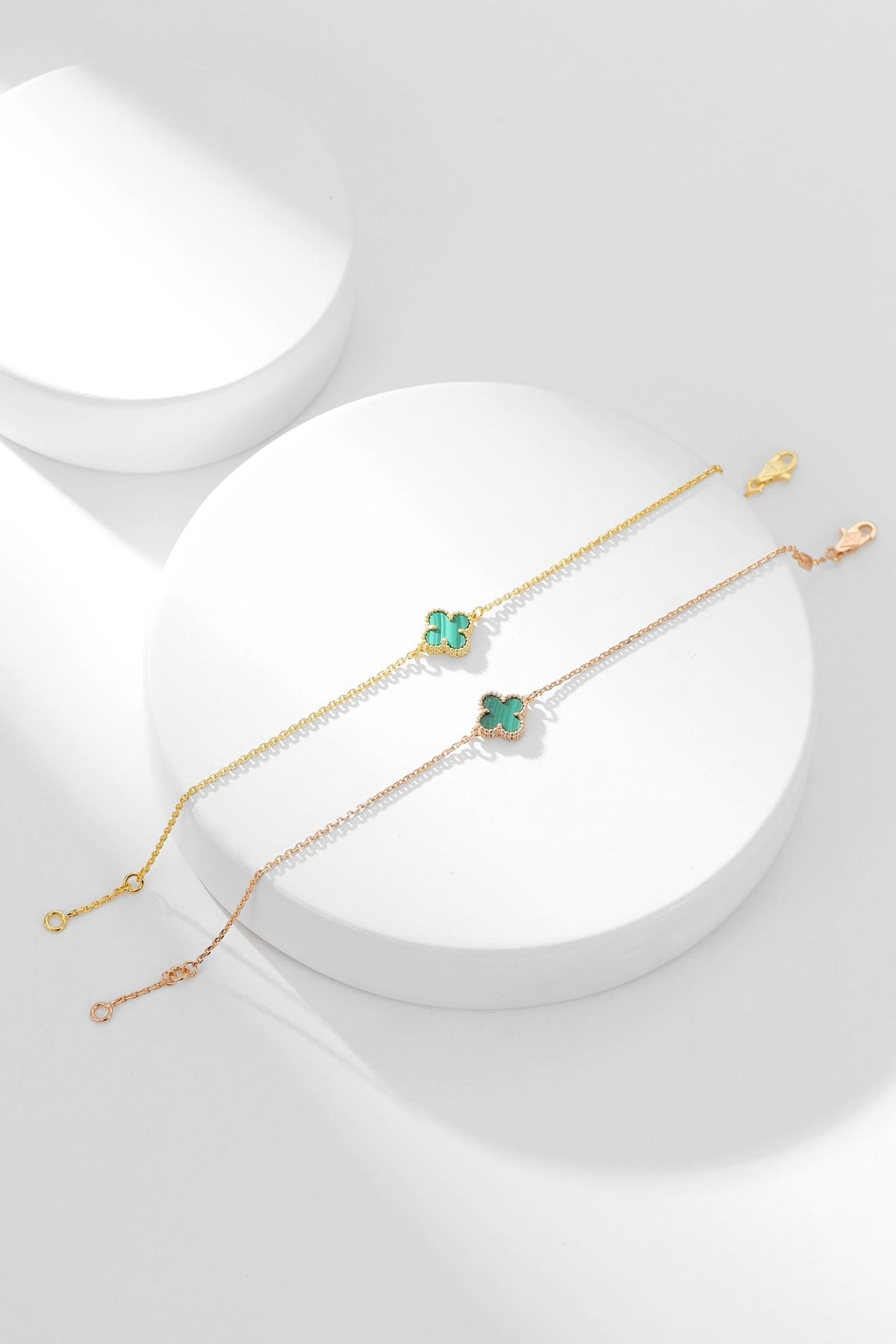 [⭐⭐JeweliWhal]CLOVER BRACELET MALACHITE 1 MOTIF