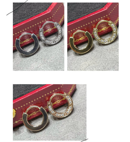 [⭐⭐JeweliWhal]ラブダイヤモンドピアス