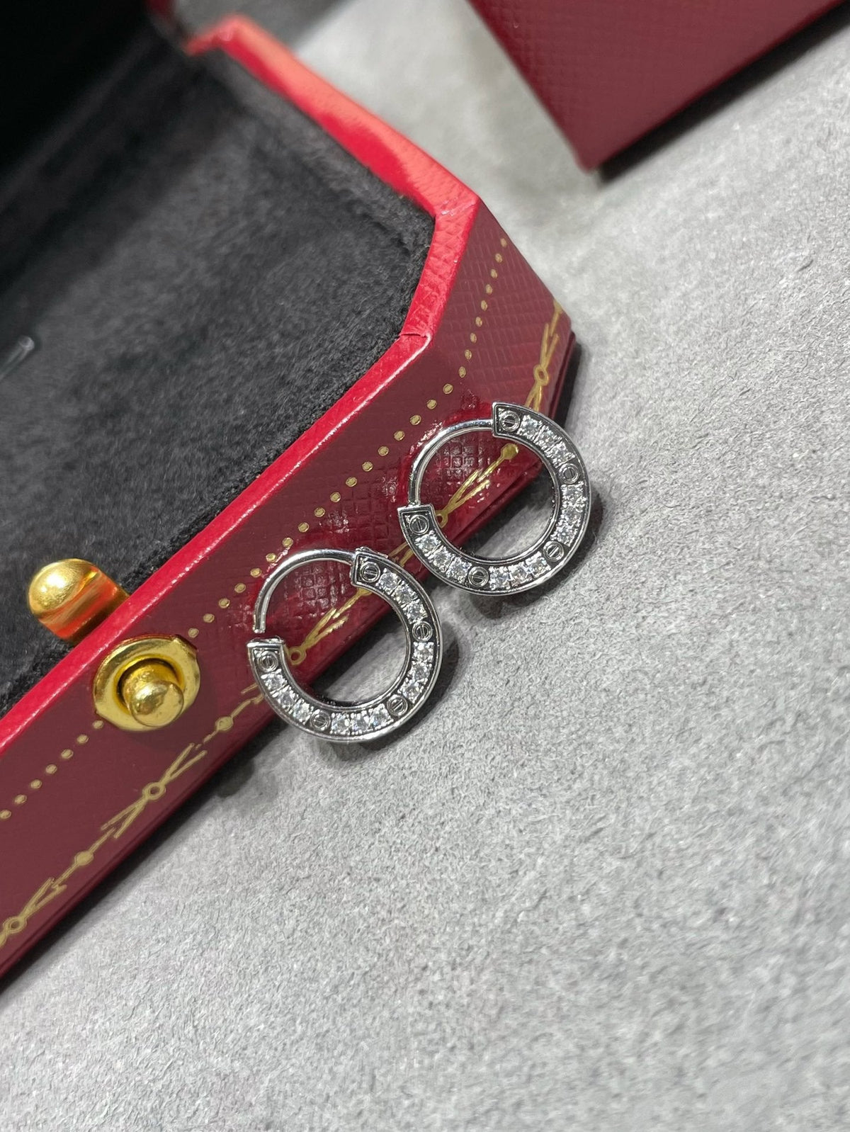 [⭐⭐JeweliWhal]ラブダイヤモンドピアス