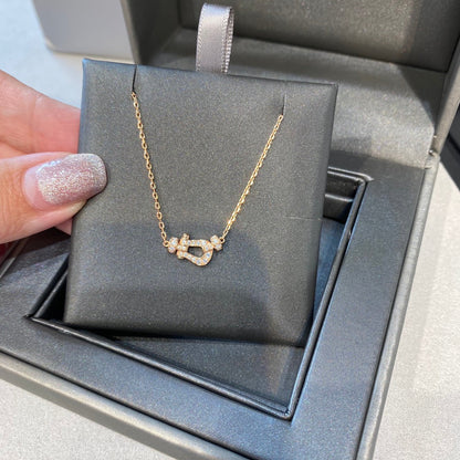 [⭐⭐JeweliWhal]FORCE 10 DIAMOND PINK GOLD NECKLACE MINI MODEL