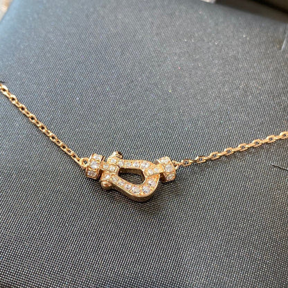 [⭐⭐JeweliWhal]FORCE 10 DIAMOND PINK GOLD NECKLACE MINI MODEL