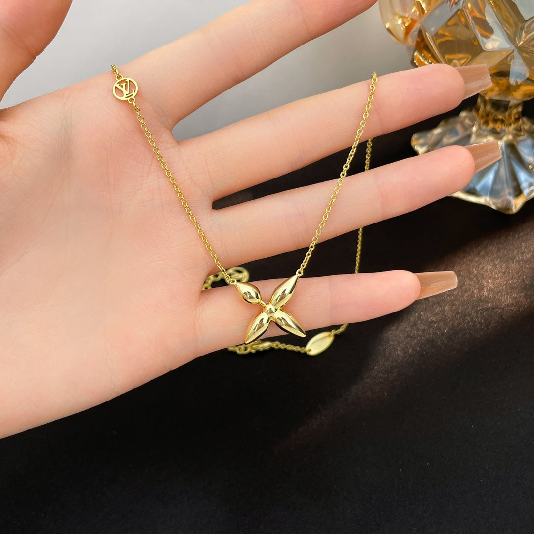 [⭐⭐JeweliWhal]LOUISETTE GOLD NECKLACE