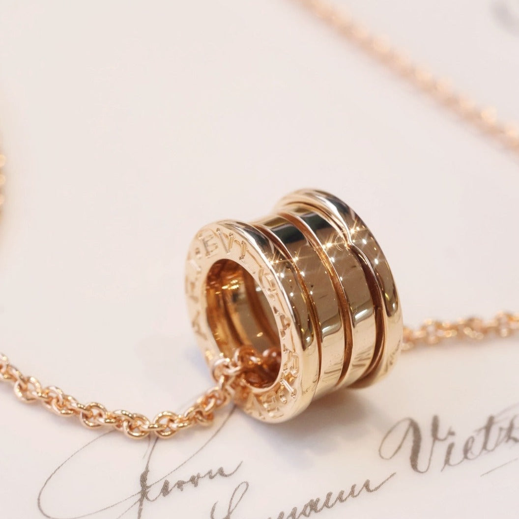 [⭐⭐JeweliWhal]ZERO 1 PINK GOLD NECKLACE