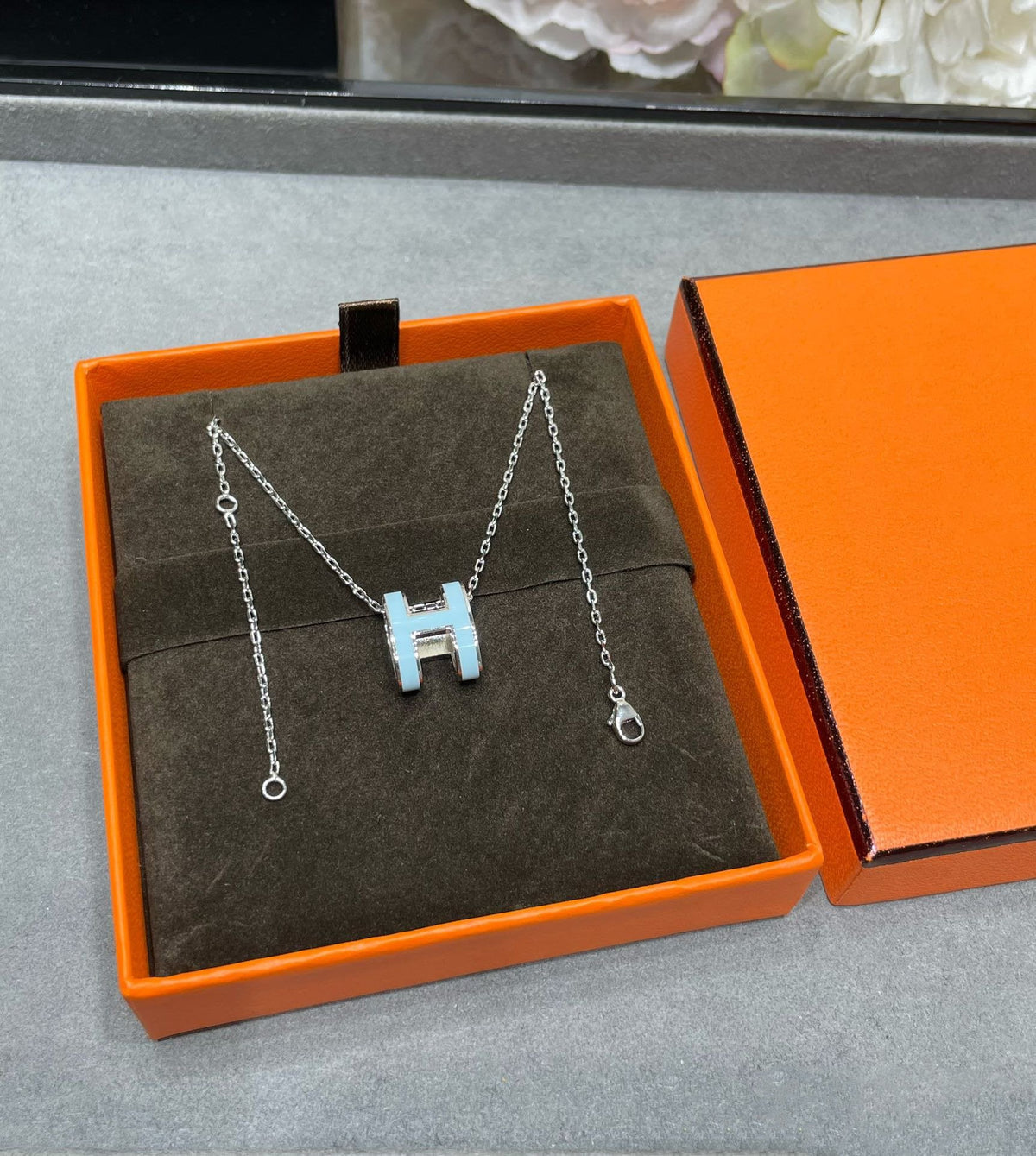 [⭐⭐JeweliWhal]POP H SKY BLUE NECKLACE