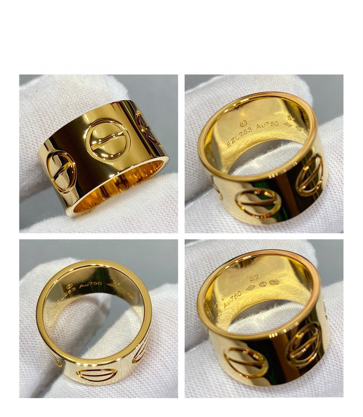[⭐⭐JeweliWhal]LOVE 11MM LARGE RING