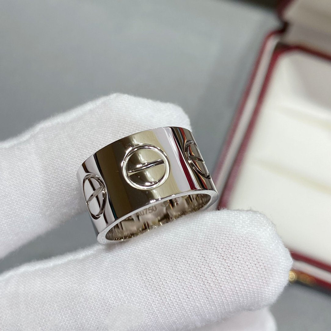 [⭐⭐JeweliWhal]LOVE 11MM LARGE RING