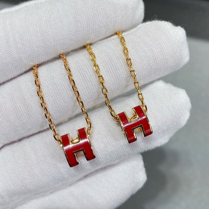 [⭐⭐JeweliWhal]MINI POP H NECKLACE