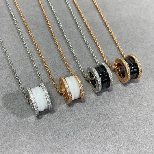 [⭐⭐JeweliWhal]ZERO 1 DIAMOND CERAMIC NECKLACE