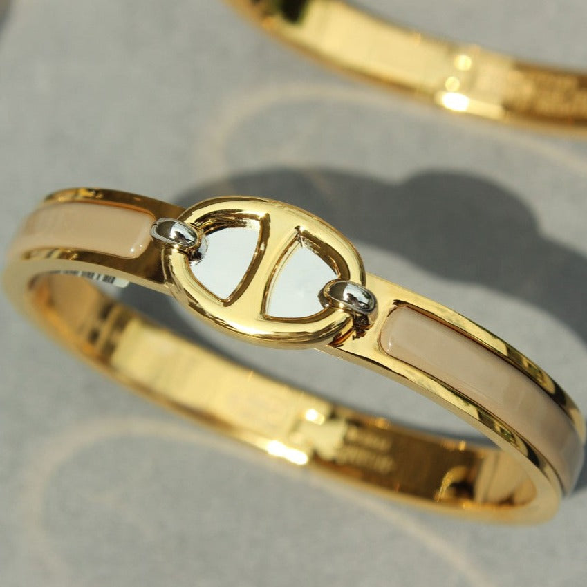 [⭐⭐JeweliWhal]CLIC CHAINE GOLD BRACELET