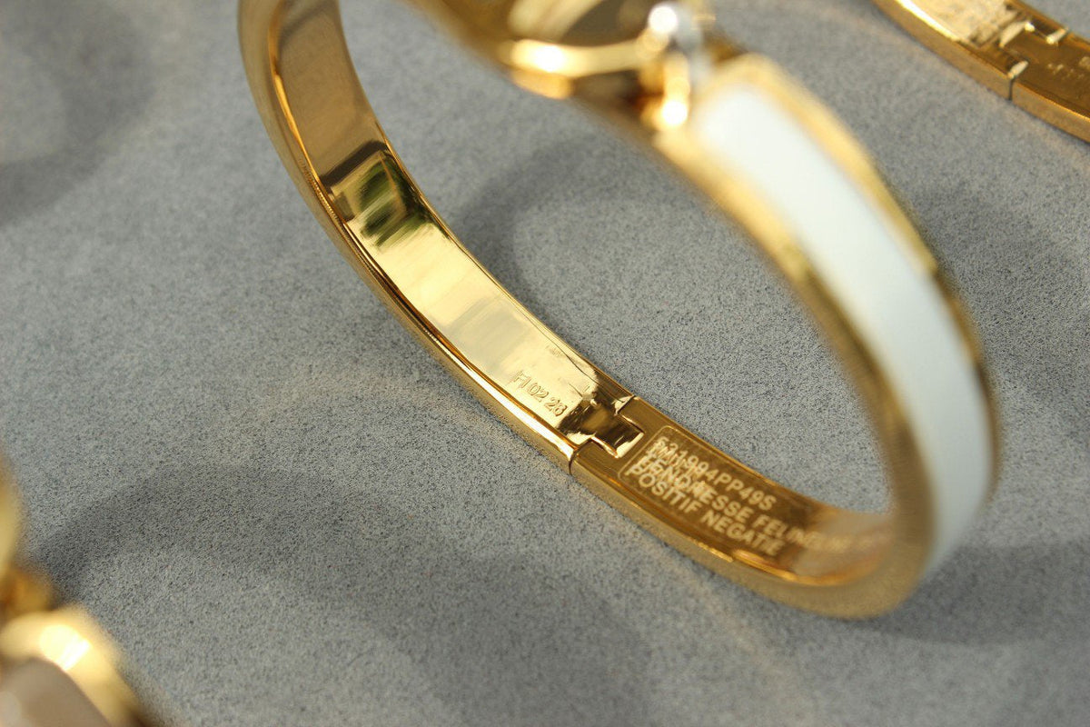 [⭐⭐JeweliWhal]CLIC CHAINE GOLD BRACELET
