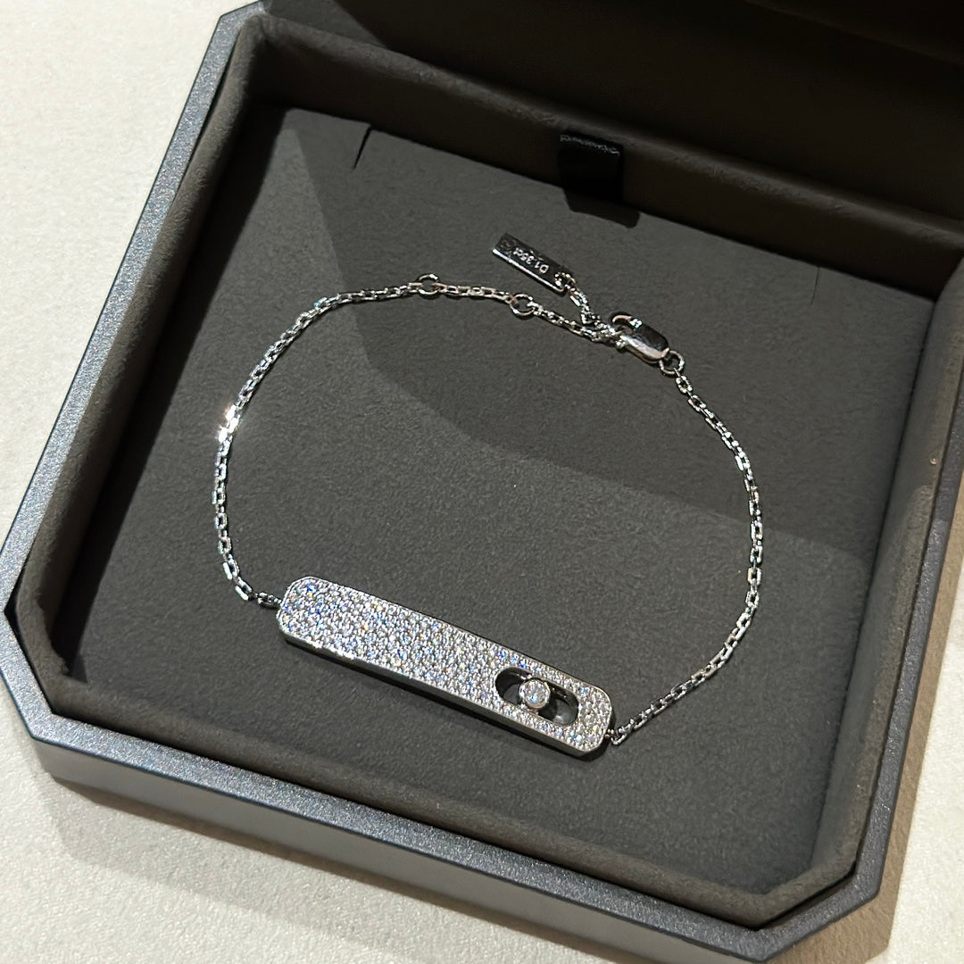 [⭐⭐JeweliWhal]MOVE CLASSIQUE DIAMOND PAVED BRACELET