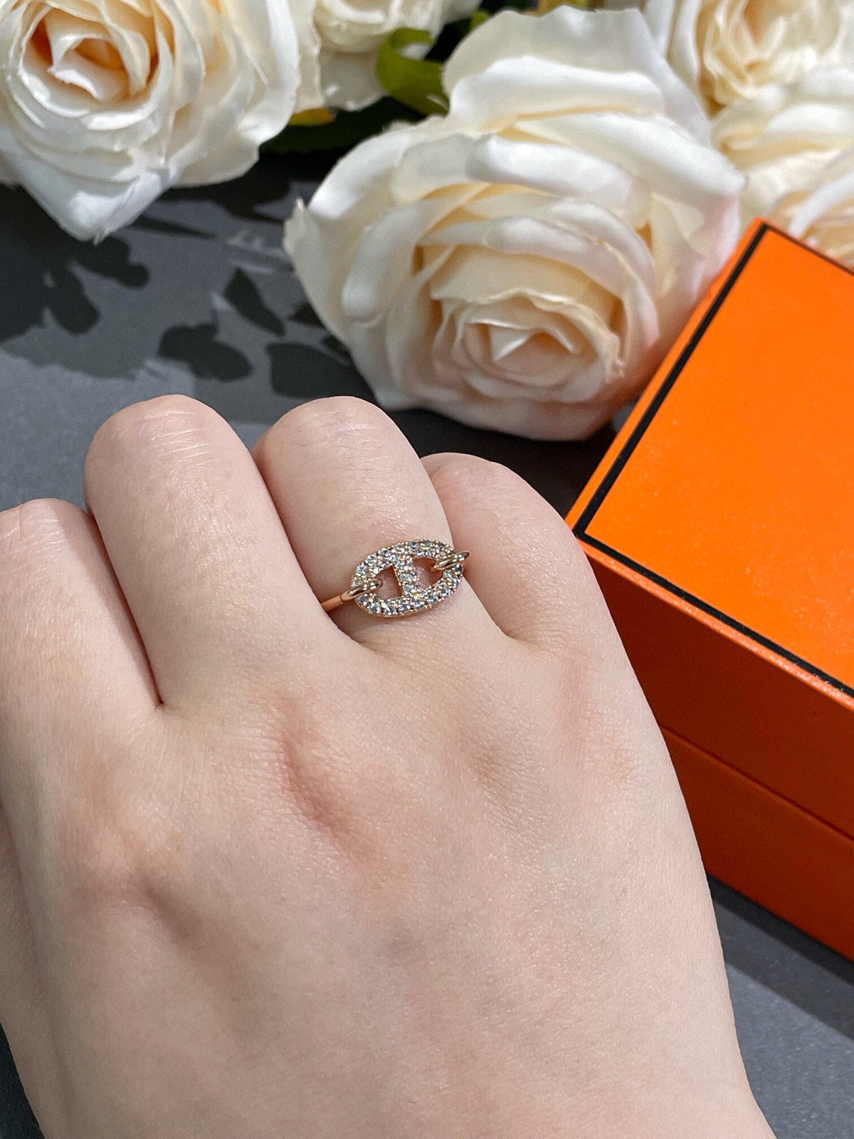 [⭐⭐JeweliWhal]RONDE SMALL DIAMOND RING