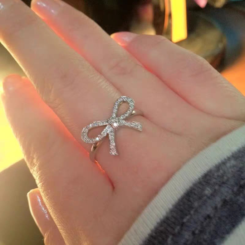 [⭐JeweliWhal]TWIST BOW RING