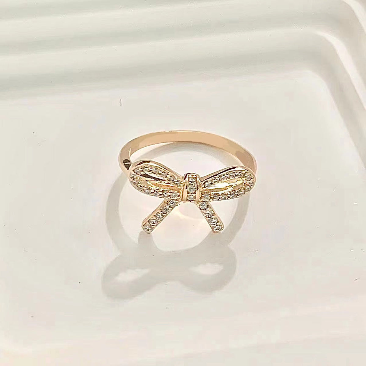 [⭐JeweliWhal]TWIST BOW RING