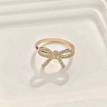 [⭐JeweliWhal]TWIST BOW RING