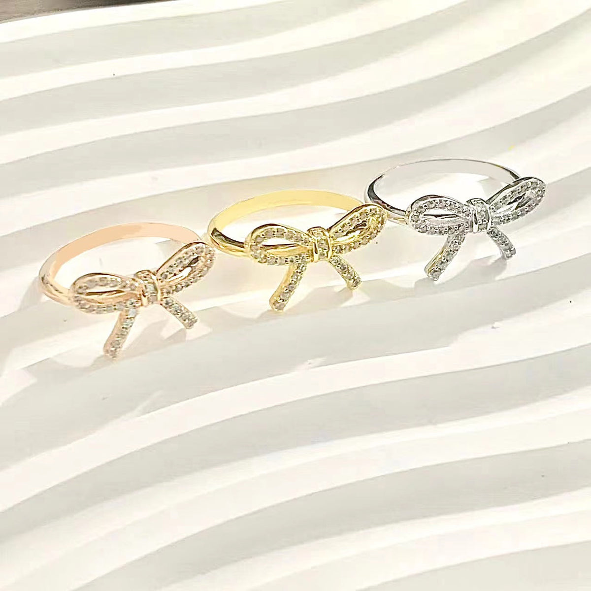 [⭐JeweliWhal]TWIST BOW RING