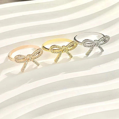 [⭐JeweliWhal]TWIST BOW RING