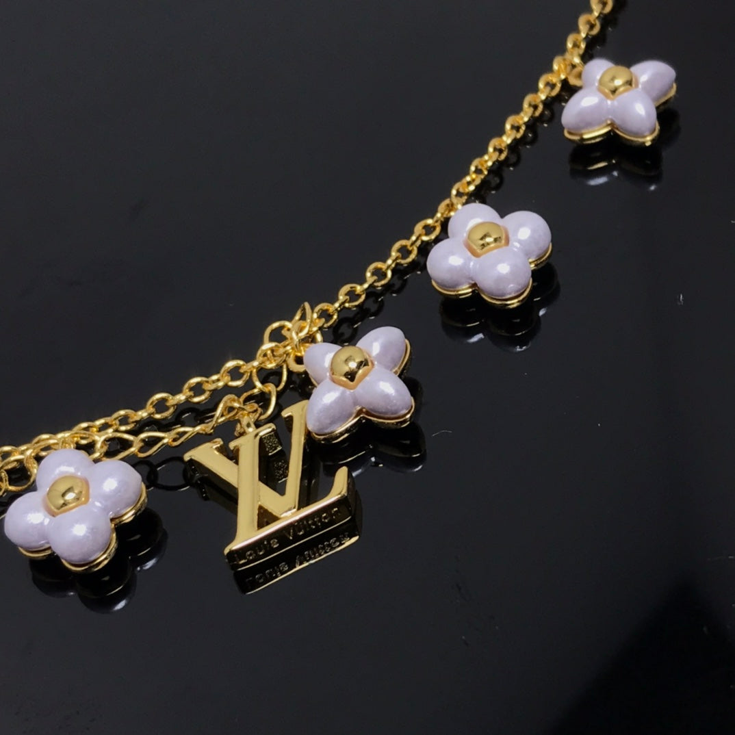 [⭐⭐JeweliWhal]LOGO 6 MOTIF STAR AND SUN GOLD BRACELET