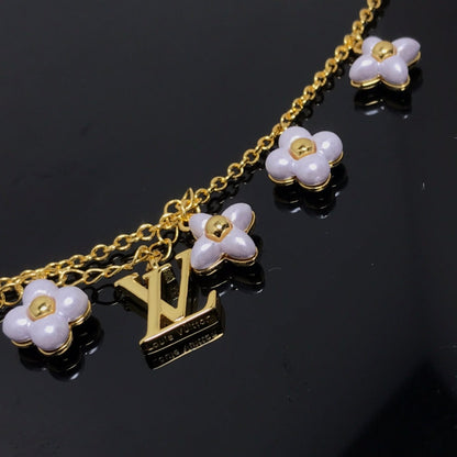 [⭐⭐JeweliWhal]LOGO 6 MOTIF STAR AND SUN GOLD BRACELET