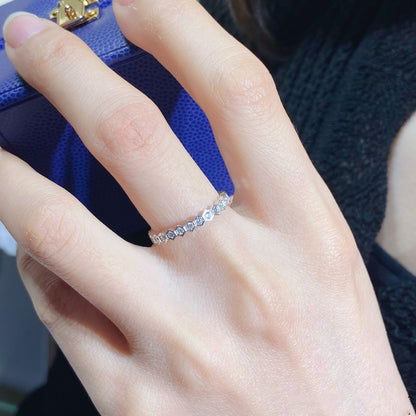 [⭐⭐JeweliWhal]BEE LOVE DIAMOND PAVED SMALL RING