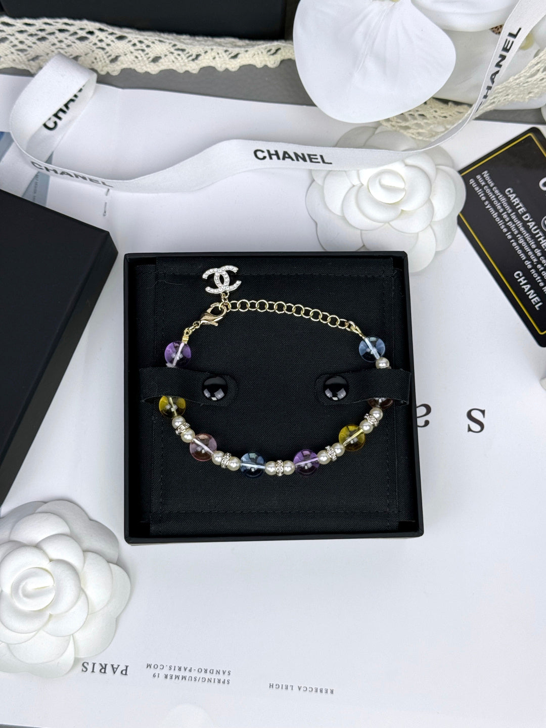 [⭐⭐JeweliWhal]Colorful Transparent Resin Bracelet