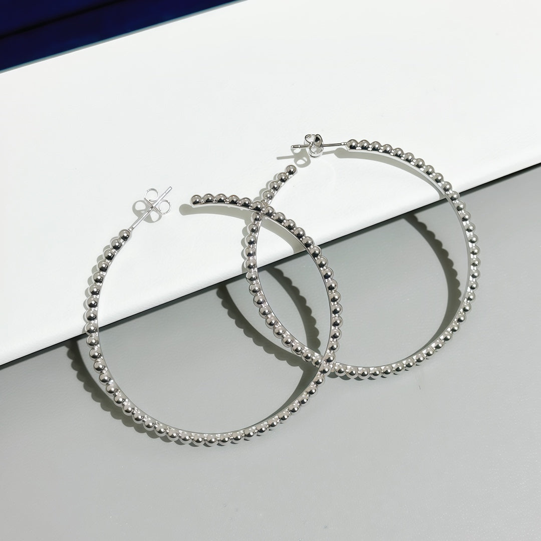 [⭐⭐JeweliWhal]SMOOTH BEAD STUD EARRINGS