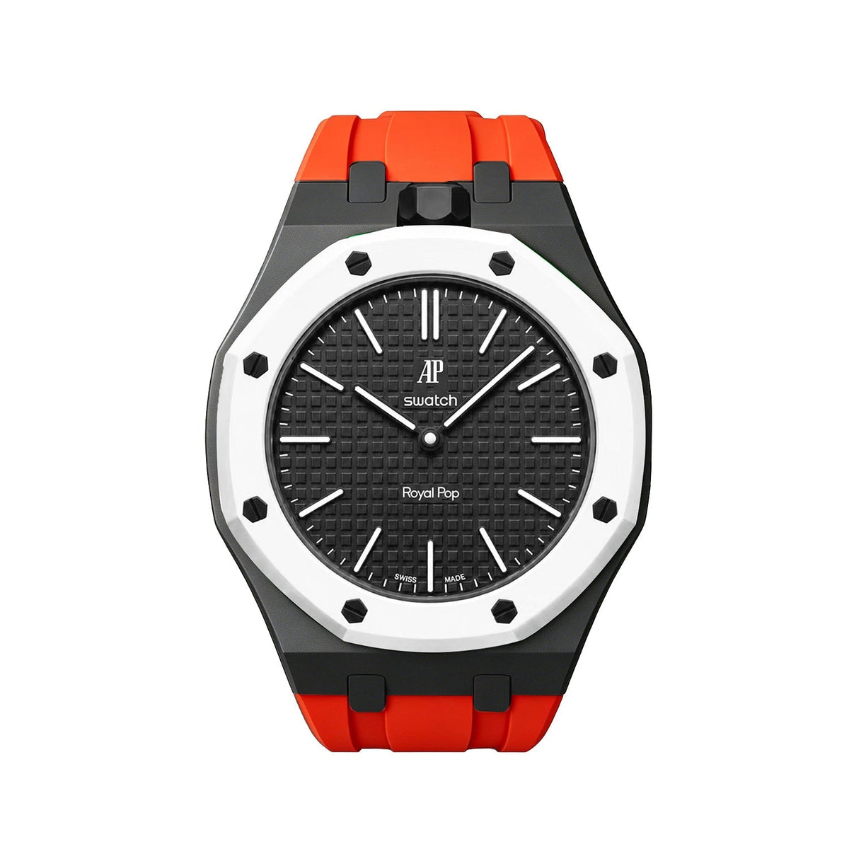 ロイヤル オーク ポップ エクスクルーシブ バイオセラミックケース＆シリコンストラップ ミックスカラー