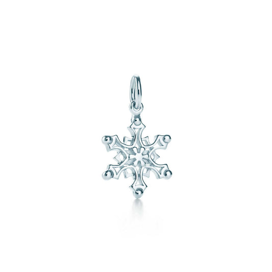 [⭐JeweliWhal]STERLING SILVER SNOWFLAKE PENDANT NECKLACE