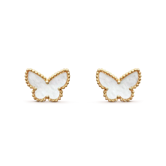 [⭐⭐JeweliWhal]SWEET BUTTERFLY MOP EARSTUDS