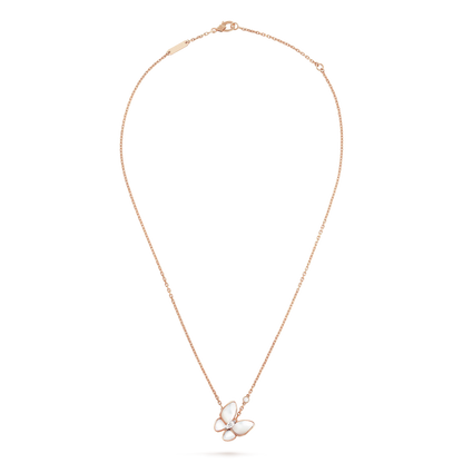 [⭐⭐JeweliWhal]BUTTERFLY MOP DIAMOND NECKLACE